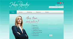 Desktop Screenshot of hinesreporters.com